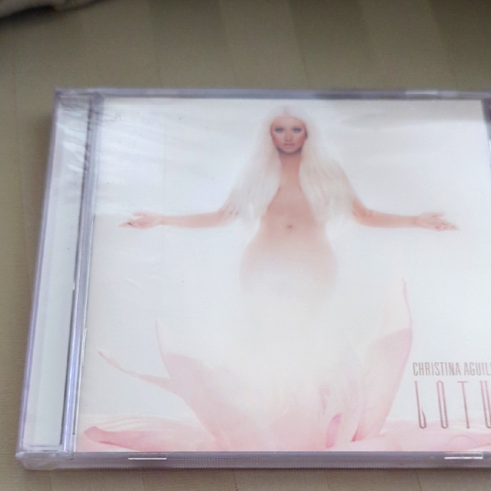 'Lotus' CD - White Cover  CHRISTINA AGUILERA  NEW  $10